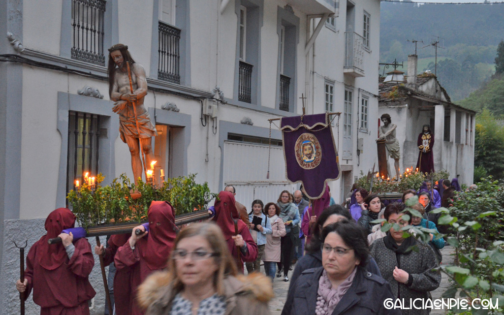 Ecce Hommo. Procesión do Prendemento. Semana Santa en Mondoñedo. 