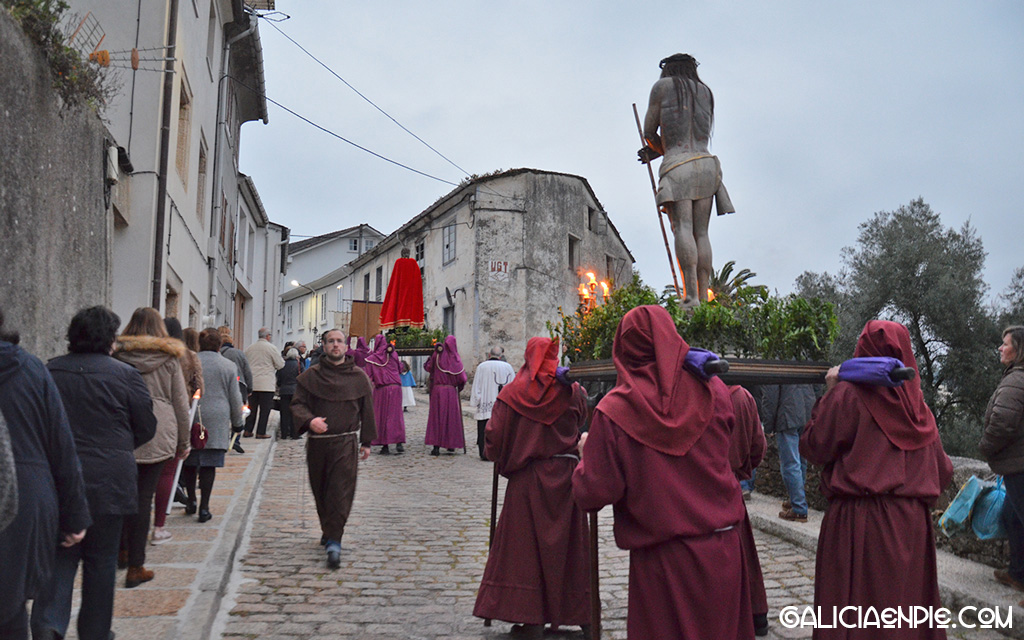 Ecce Hommo. Procesión do Prendemento. Semana Santa en Mondoñedo.