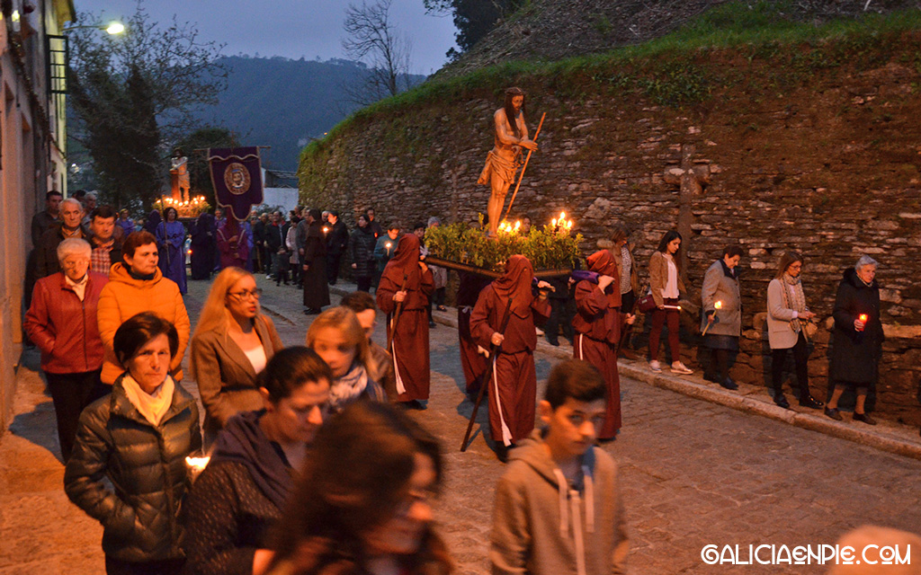 Ecce Hommo. Procesión do Prendemento. Semana Santa en Mondoñedo. 